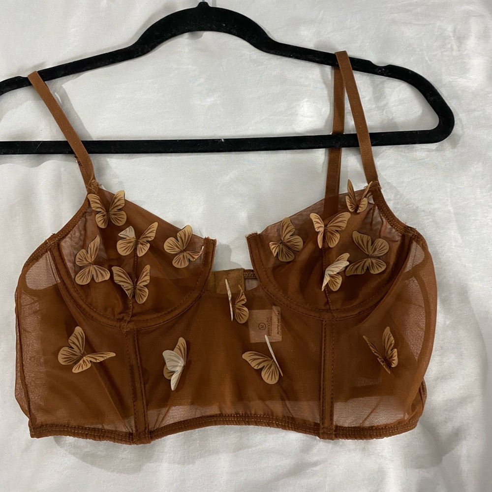 Mesh crop top